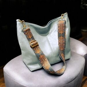 Crossbody Bag‎ with Removable Adjustable Strap Zipper Closure Hobo Womens Purse
